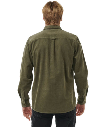 Rip Curl Classic Surf Cord L/S Shirt - Dusty Olive
